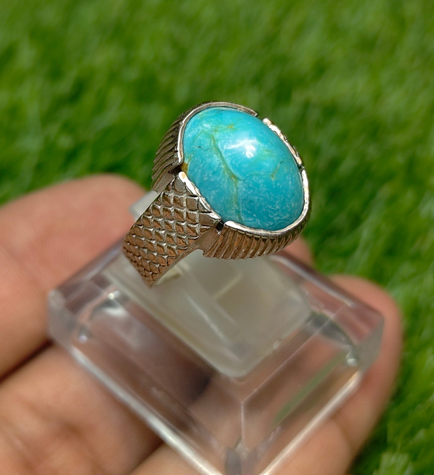 Premium Quality Irani Feroza Ring