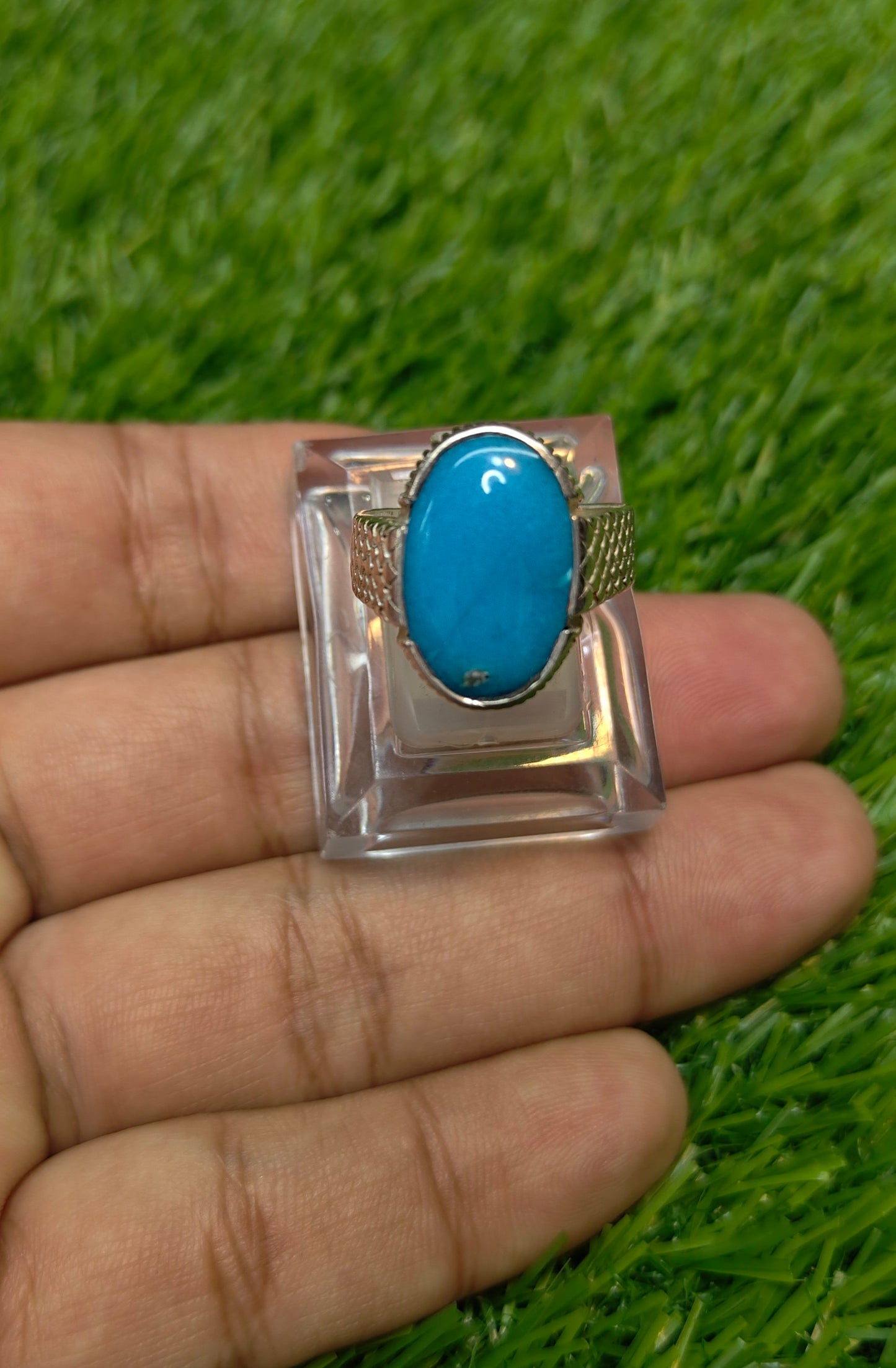 Premium Quality Irani Feroza Ring