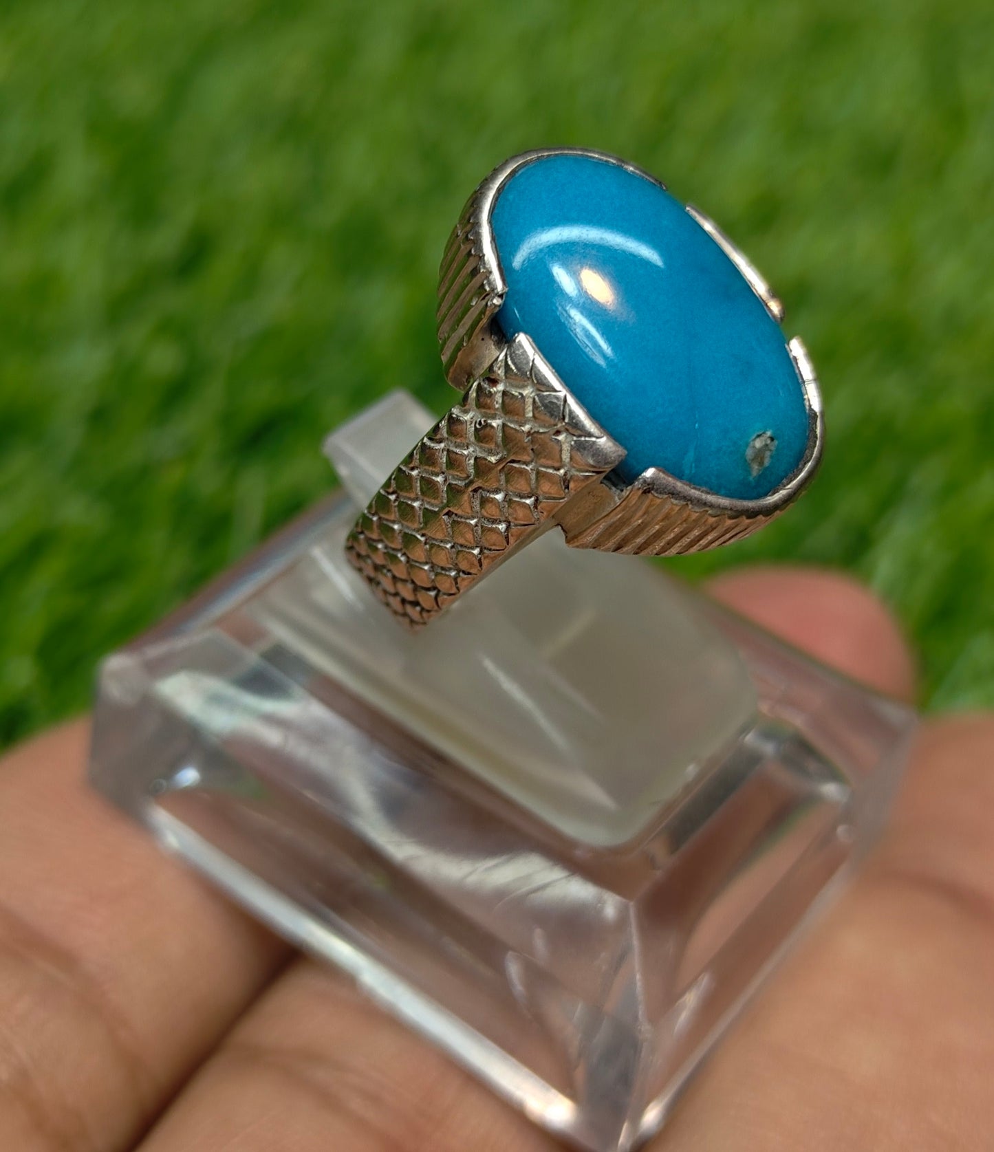 Premium Quality Irani Feroza Ring