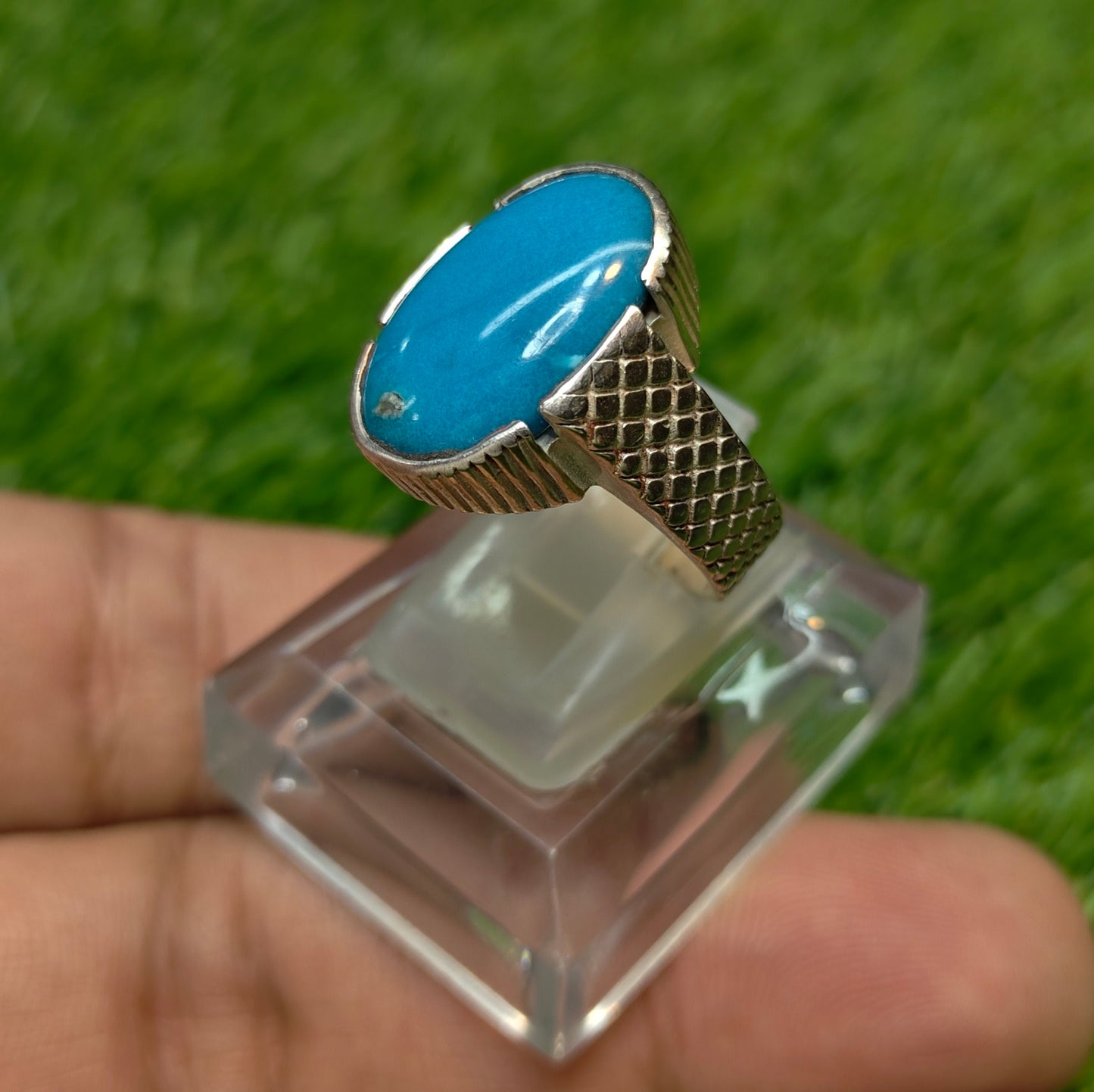 Premium Quality Irani Feroza Ring