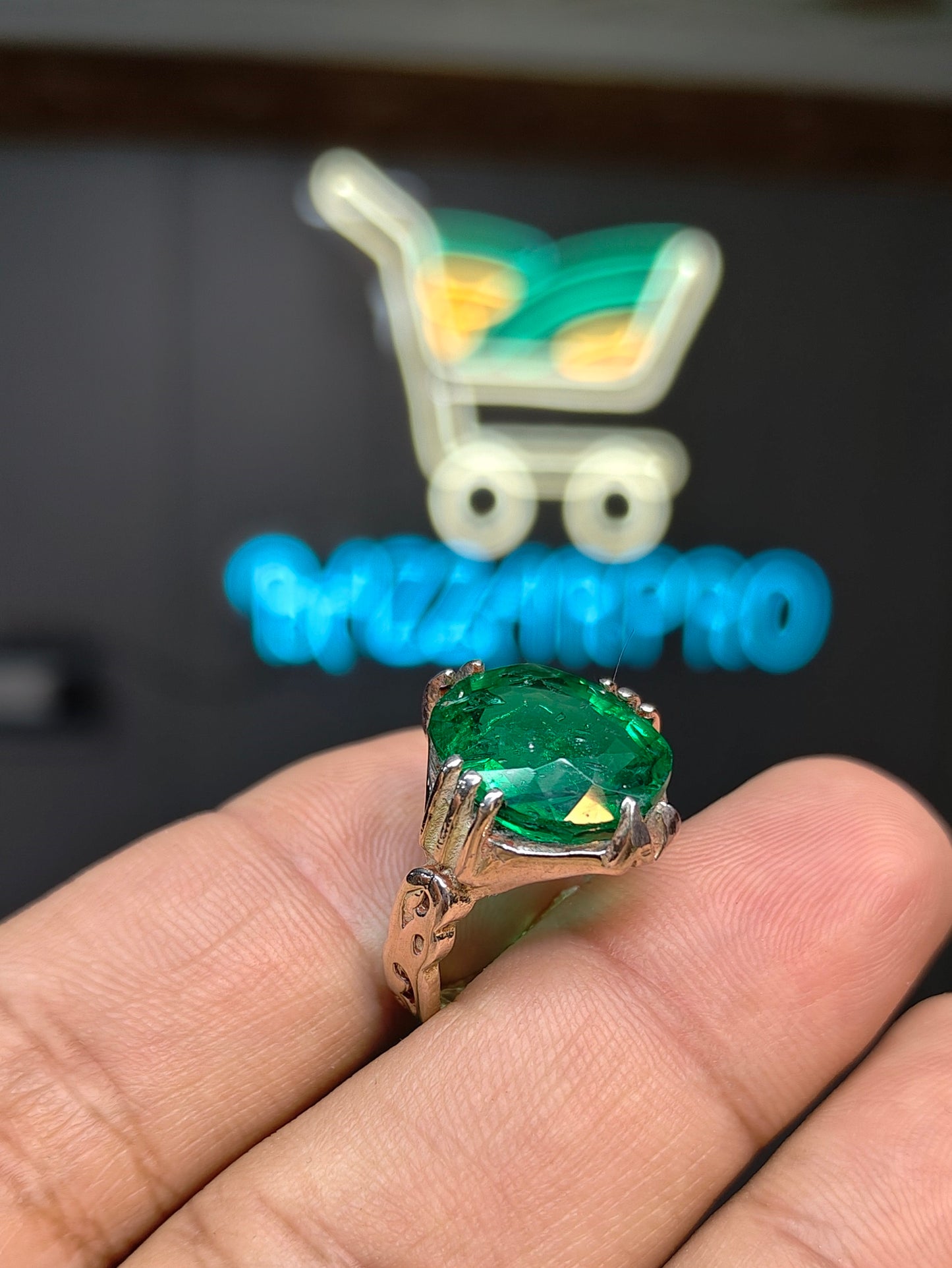 Premium Quality Gilson Zamurd Ring