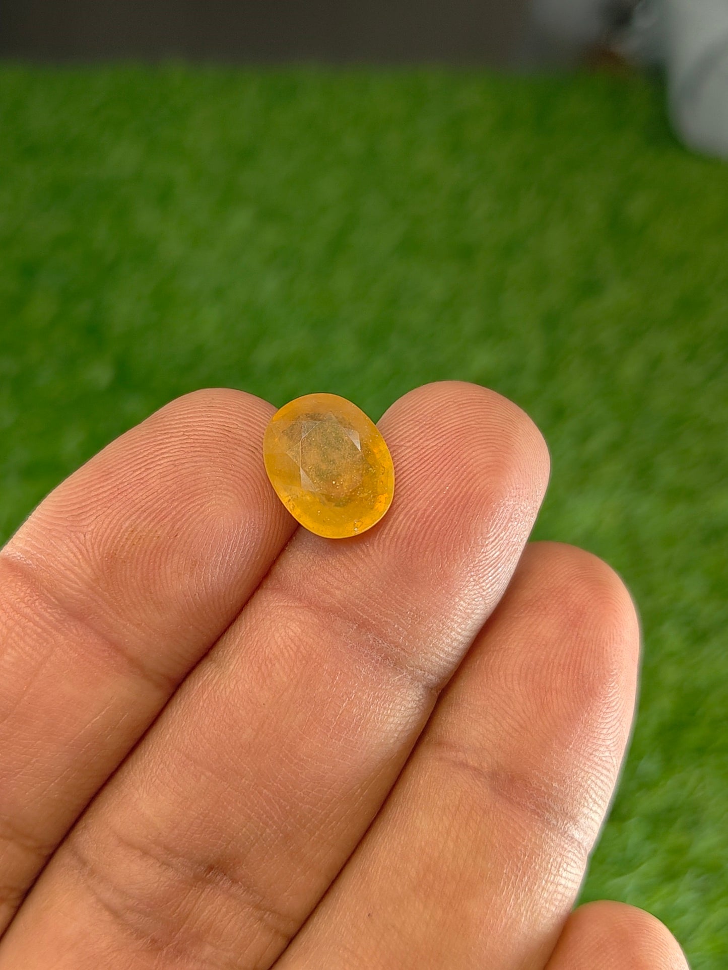 Premium Quality Pukhraj With Lab Certifice