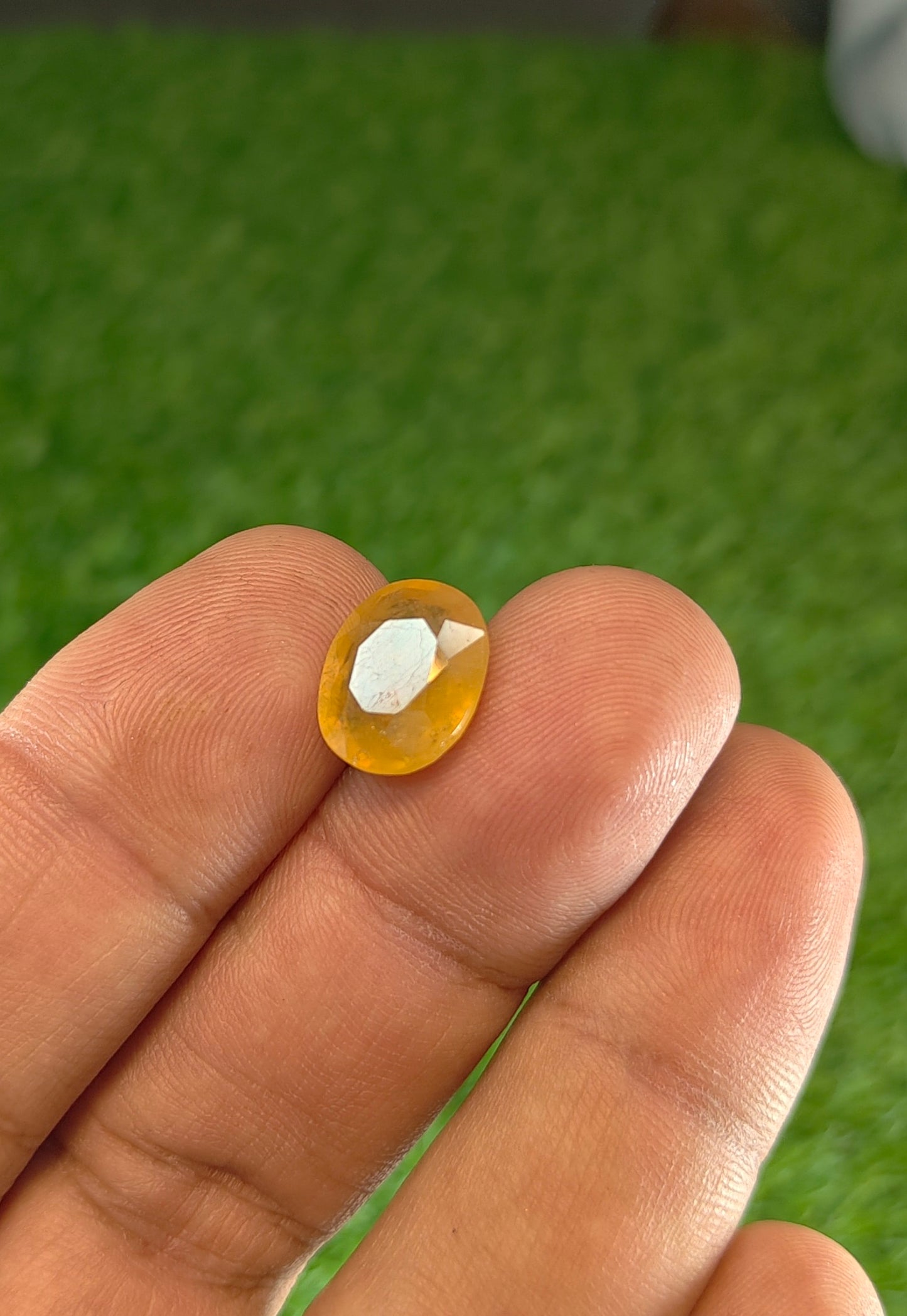 Premium Quality Pukhraj With Lab Certifice