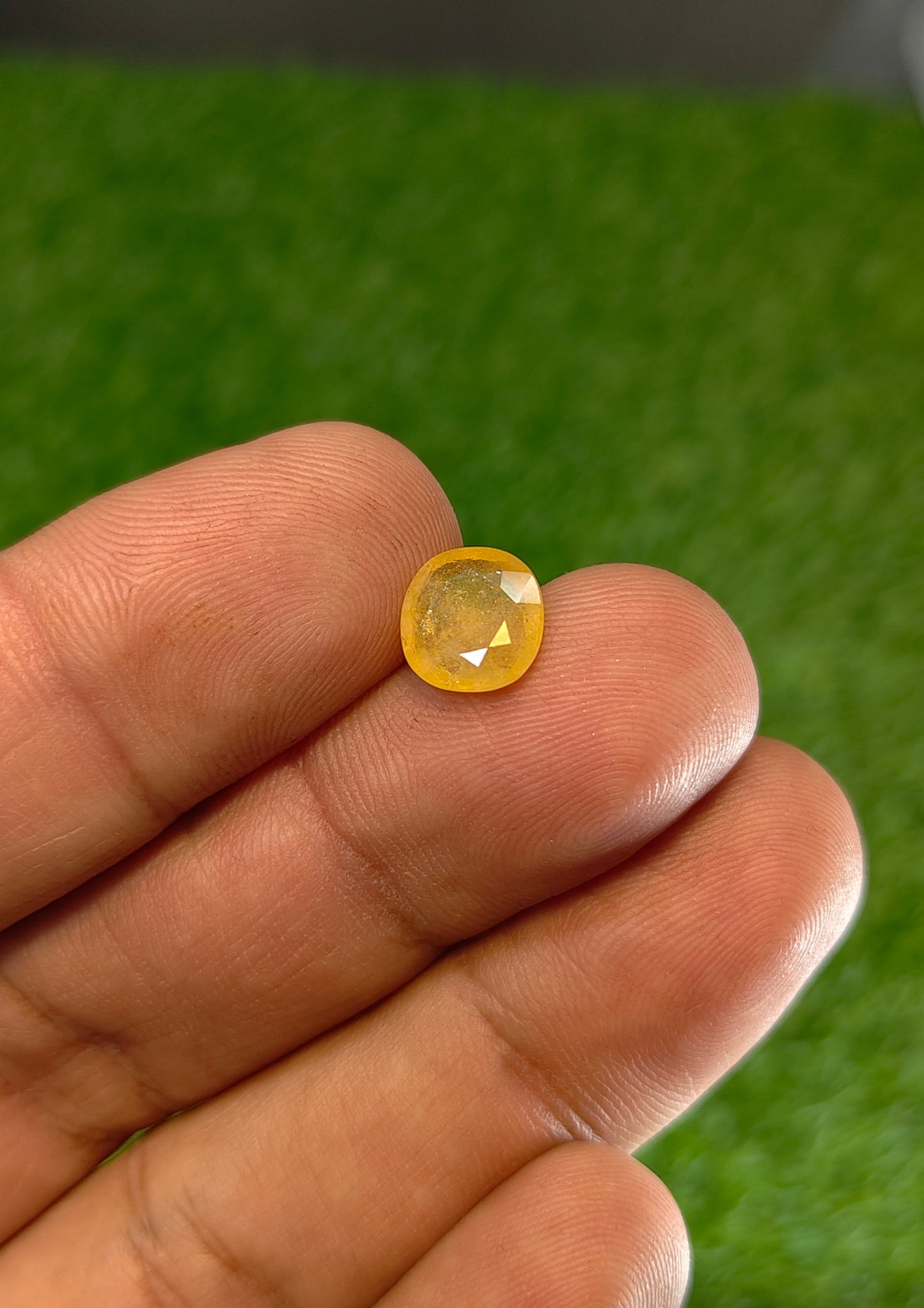 Premium Quality Pukhraj With Lab Certifice