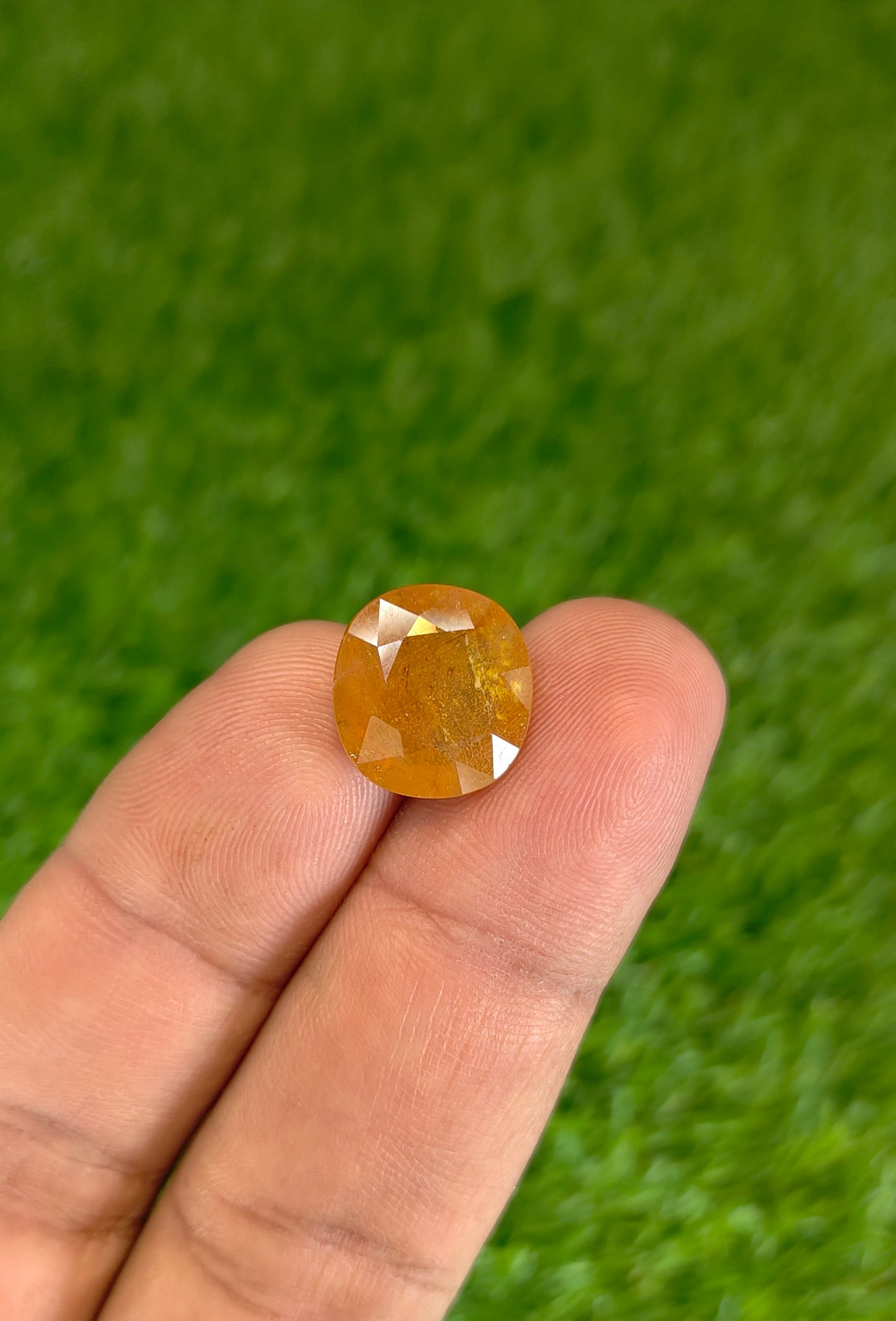 Premium Quality Pukhraj With Lab Certifice