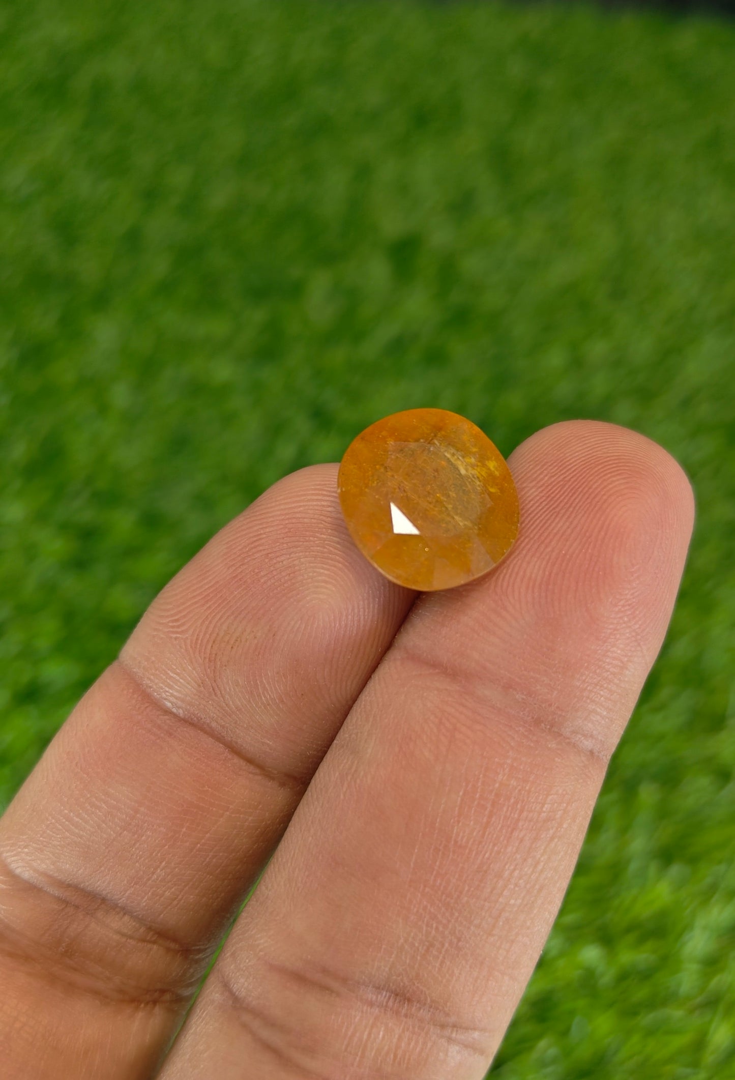 Premium Quality Pukhraj With Lab Certifice