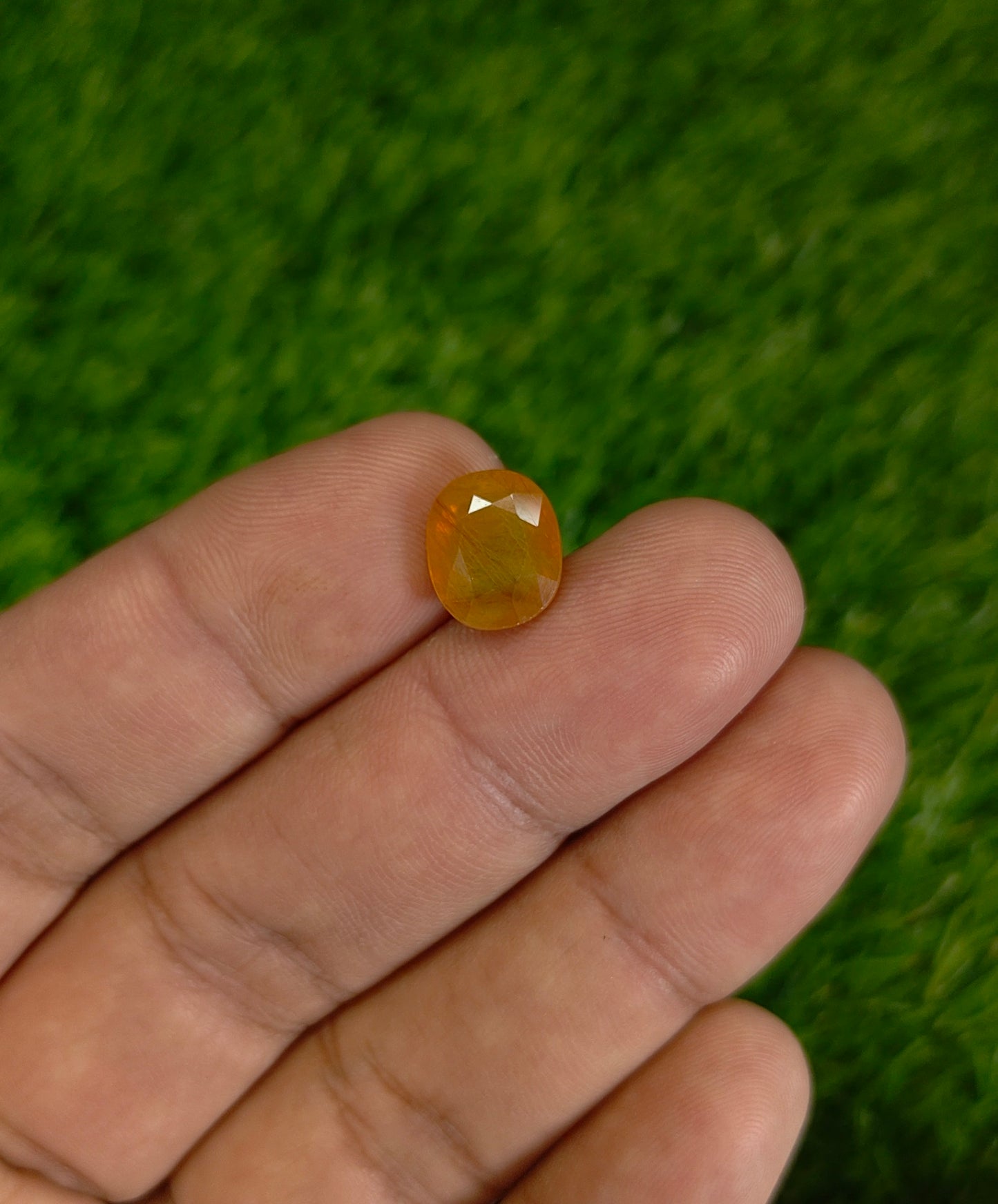 Premium Quality Pukhraj With Lab Certifice