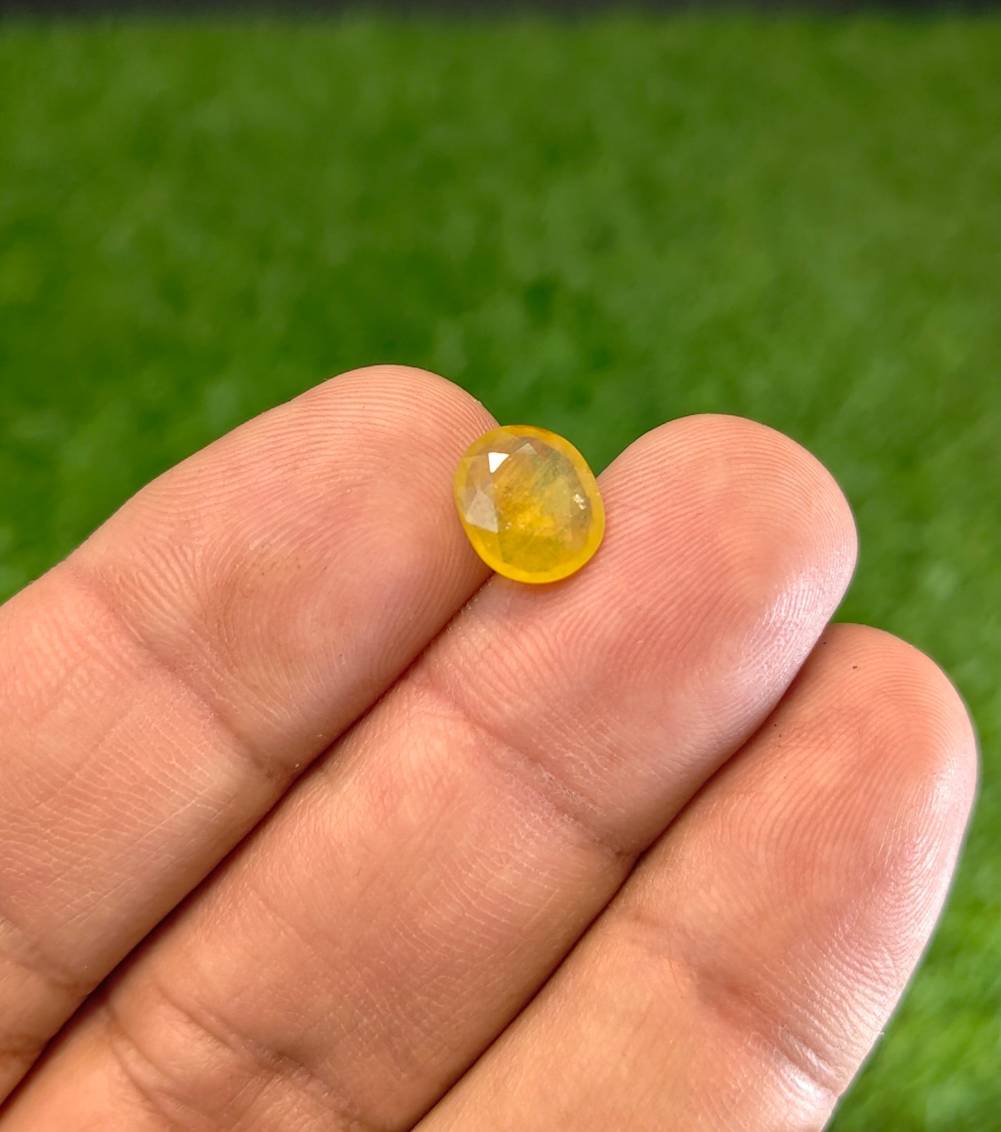 Premium Quality Pukhraj With Lab Certifice