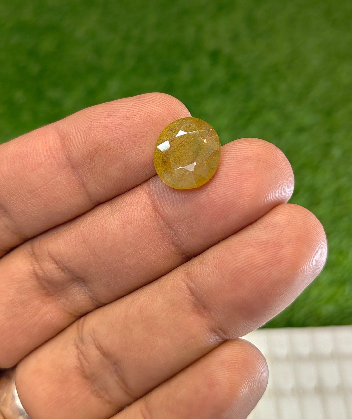 Premium Quality Pukhraj With Lab Certifice