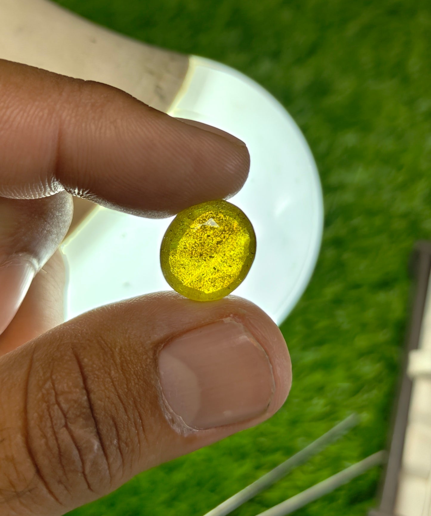 Premium Quality Pukhraj With Lab Certifice