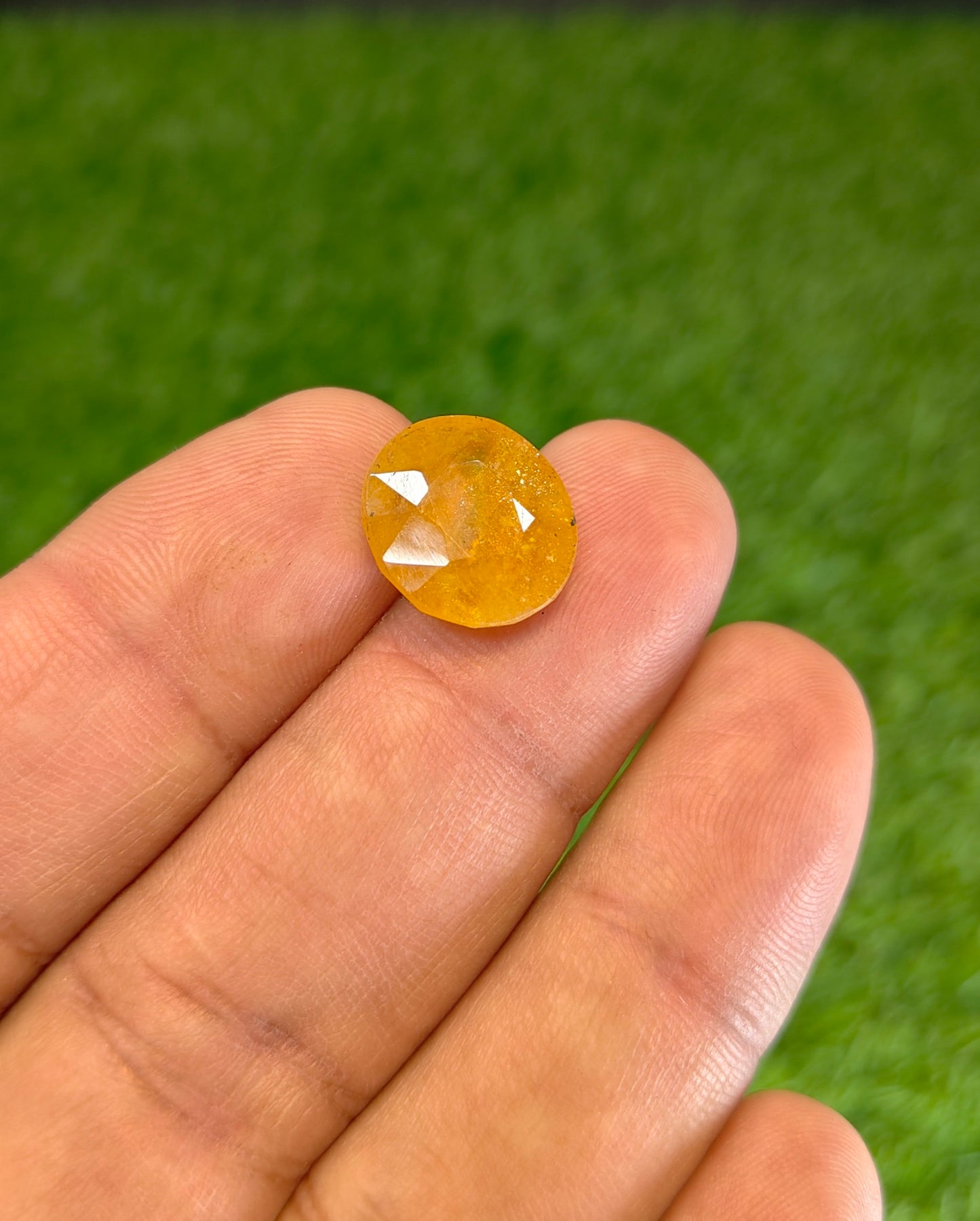 Premium Quality Pukhraj With Lab Certifice