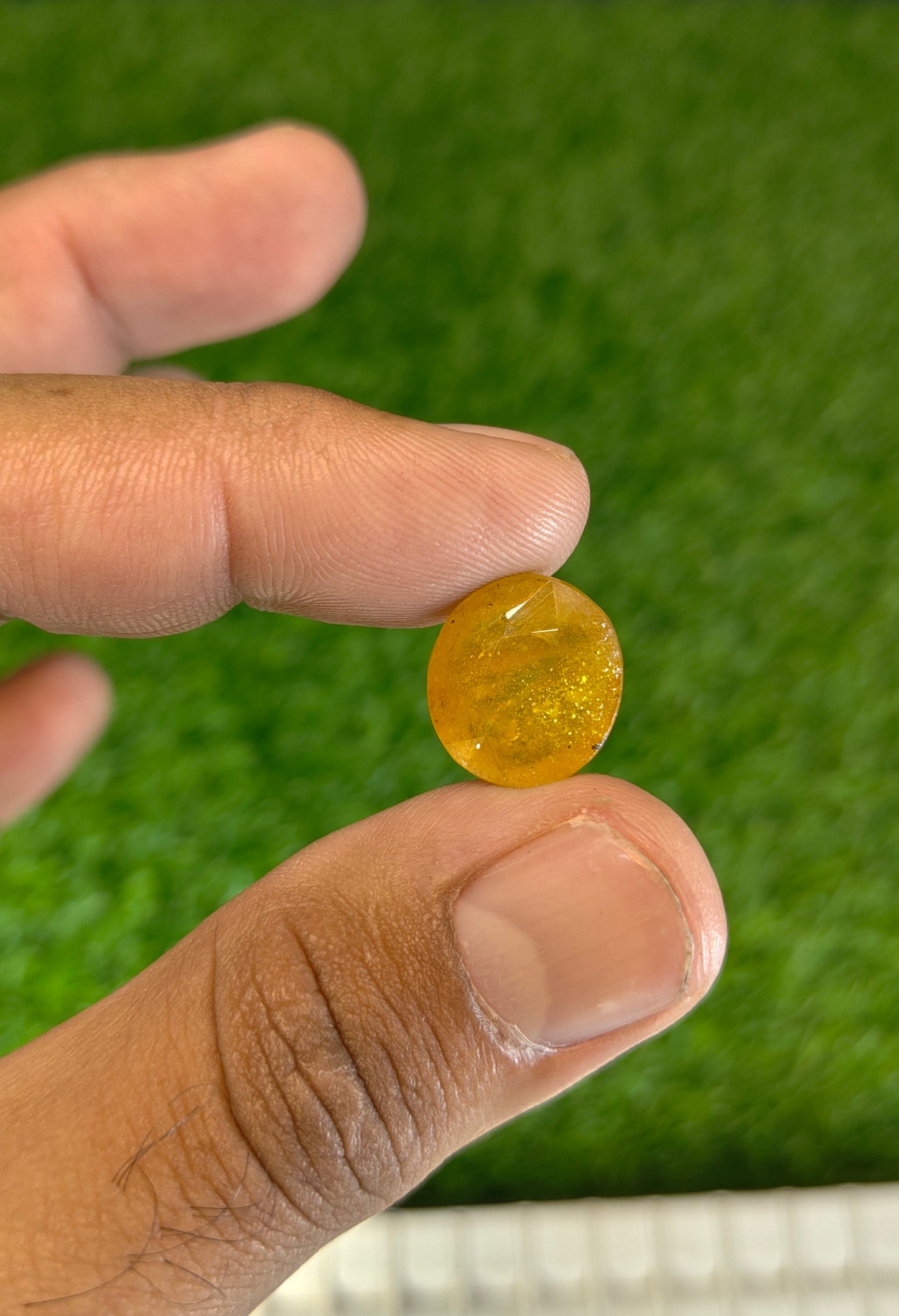 Premium Quality Pukhraj With Lab Certifice