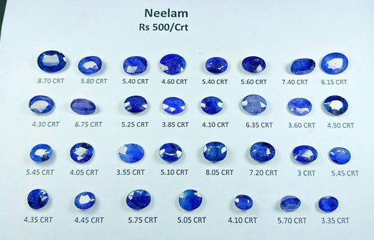 AFRICAN BLUE SAPPHIRE (Neelam)