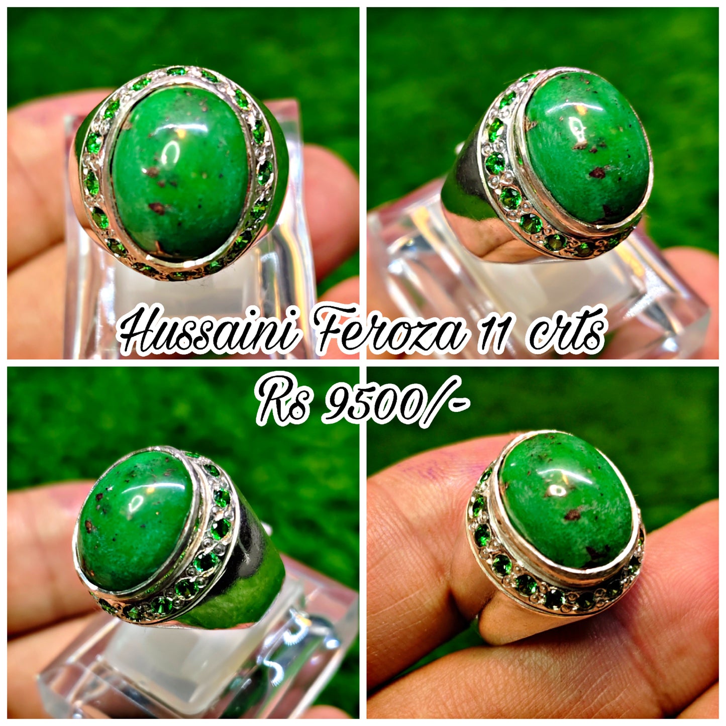 Natural Old Mine Hussaini Feroza - Ring Best for gift