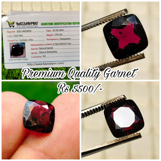 Natural Garnet (Yaqoot)