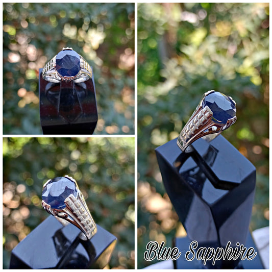 Blue Sapphire Ring