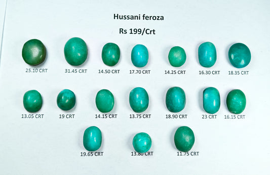 Turquoise (Green Hussani Feroza old mine)