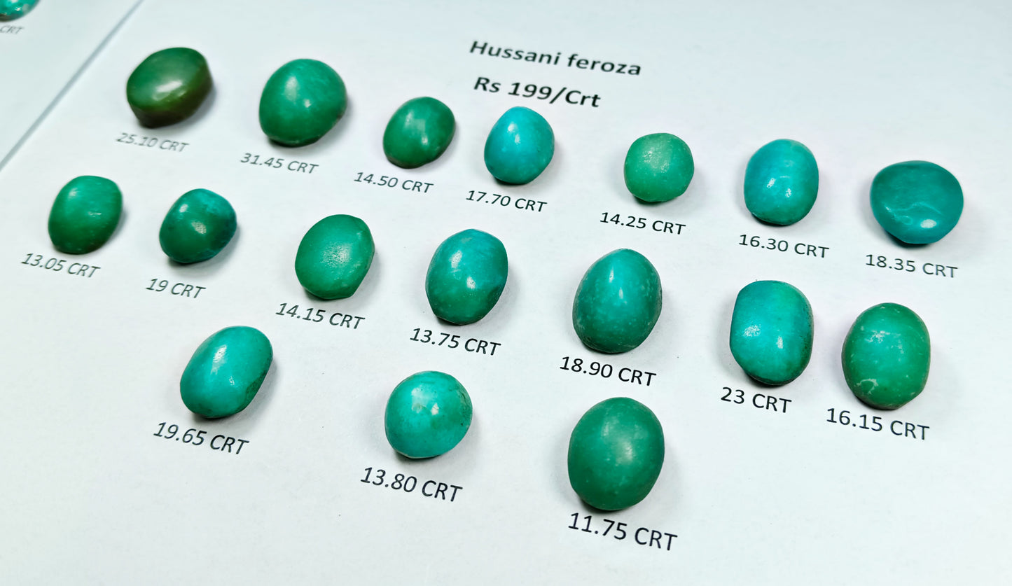 Turquoise (Green Hussani Feroza old mine)