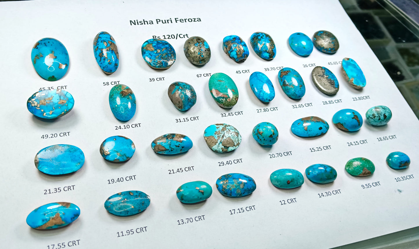 Turquoise (Nisha Puri Feroza)