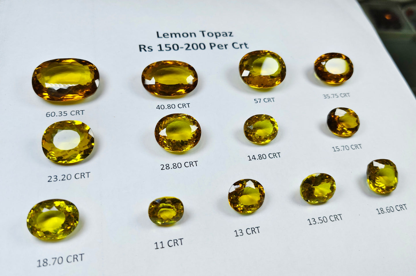 Lemon Topaz