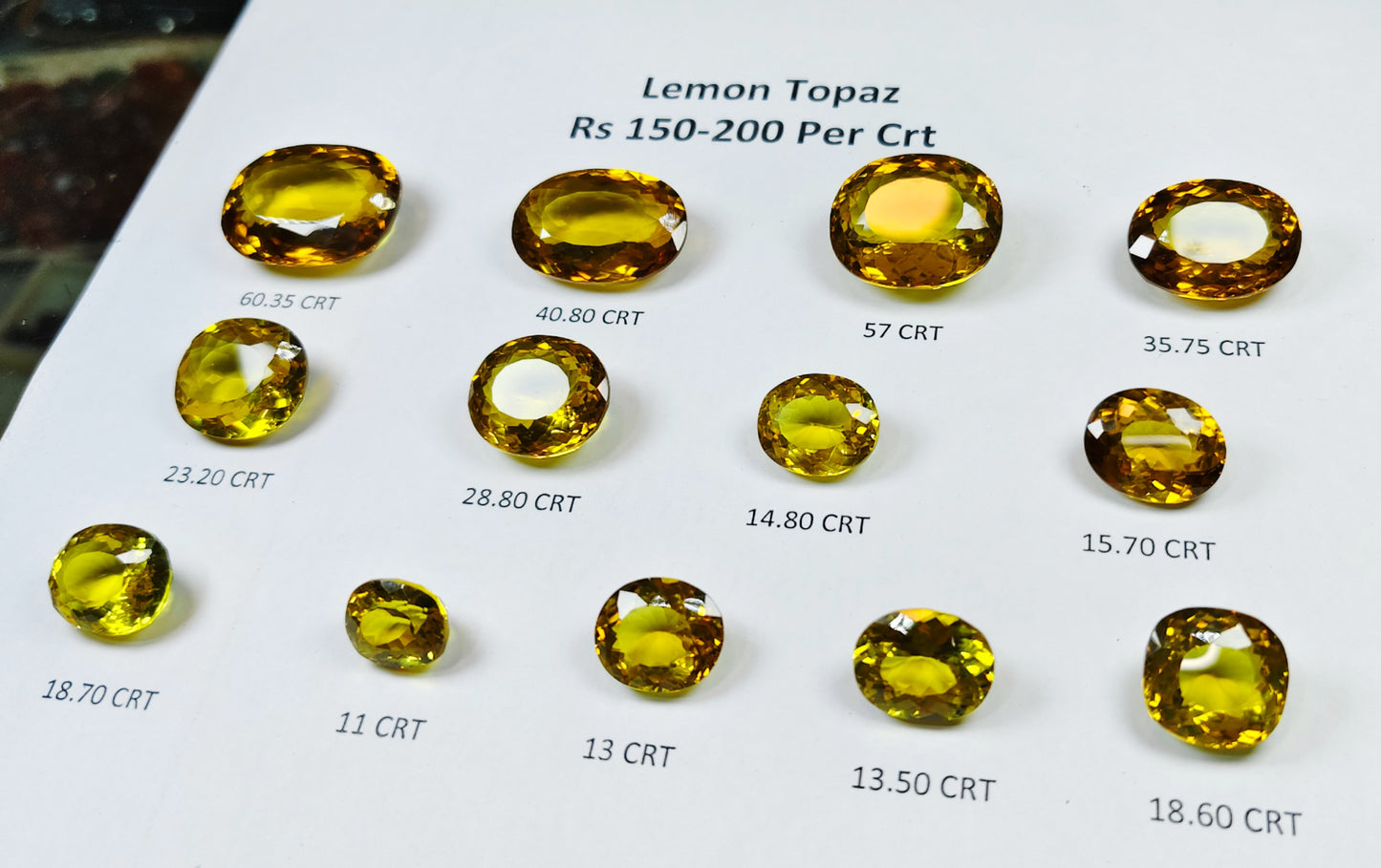 Lemon Topaz