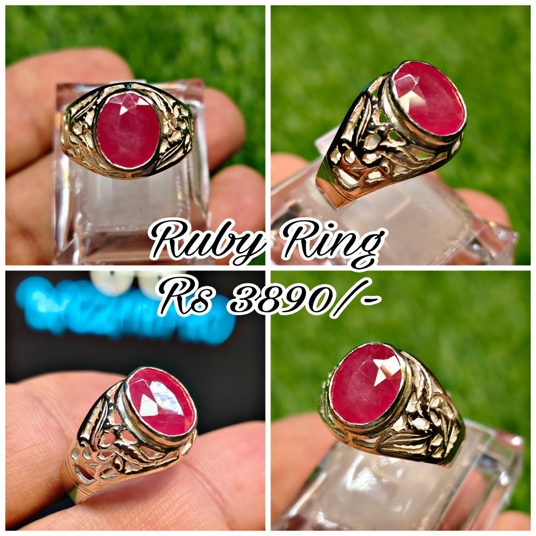 Natural Ruby Ring