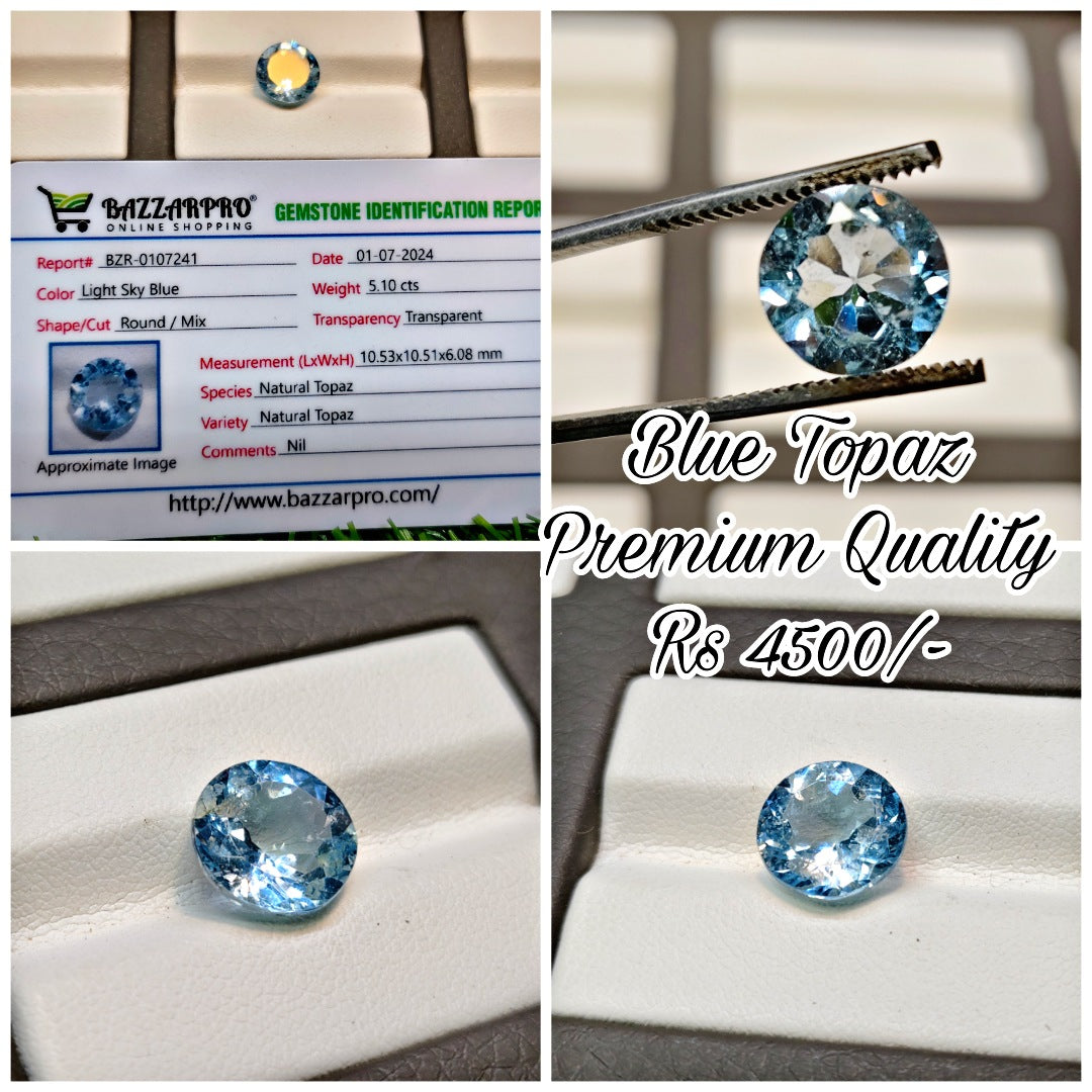 Natural Topaz (Pukhraj)