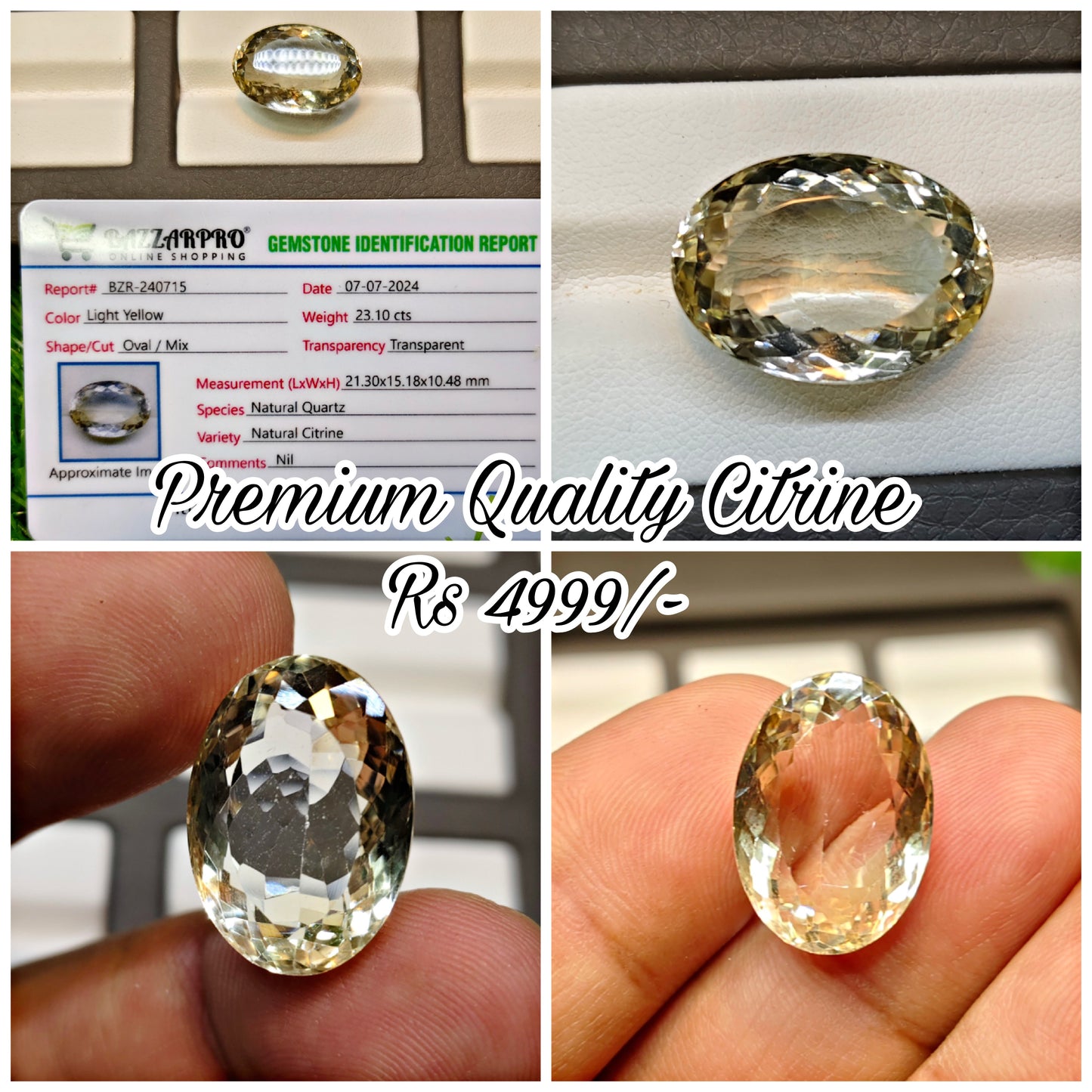 Natural Premium quality Citrine