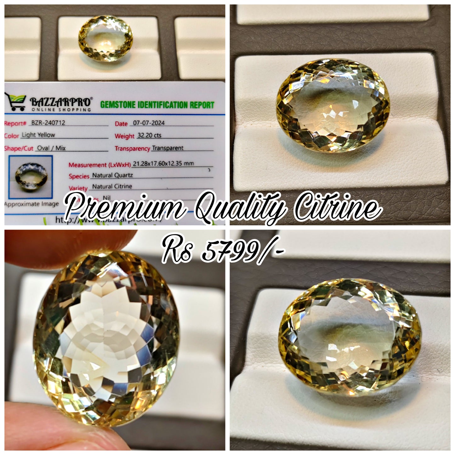 Natural Premium quality Citrine