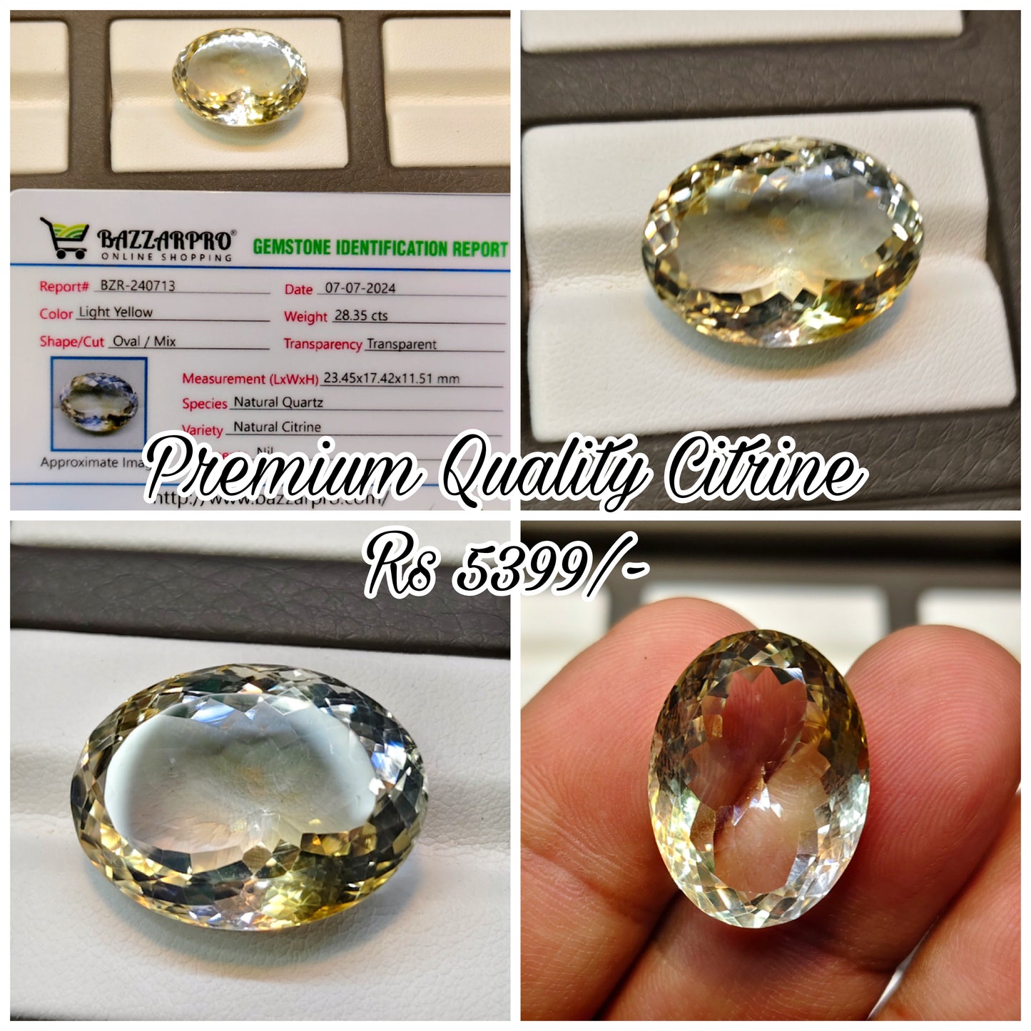 Natural Premium quality Citrine