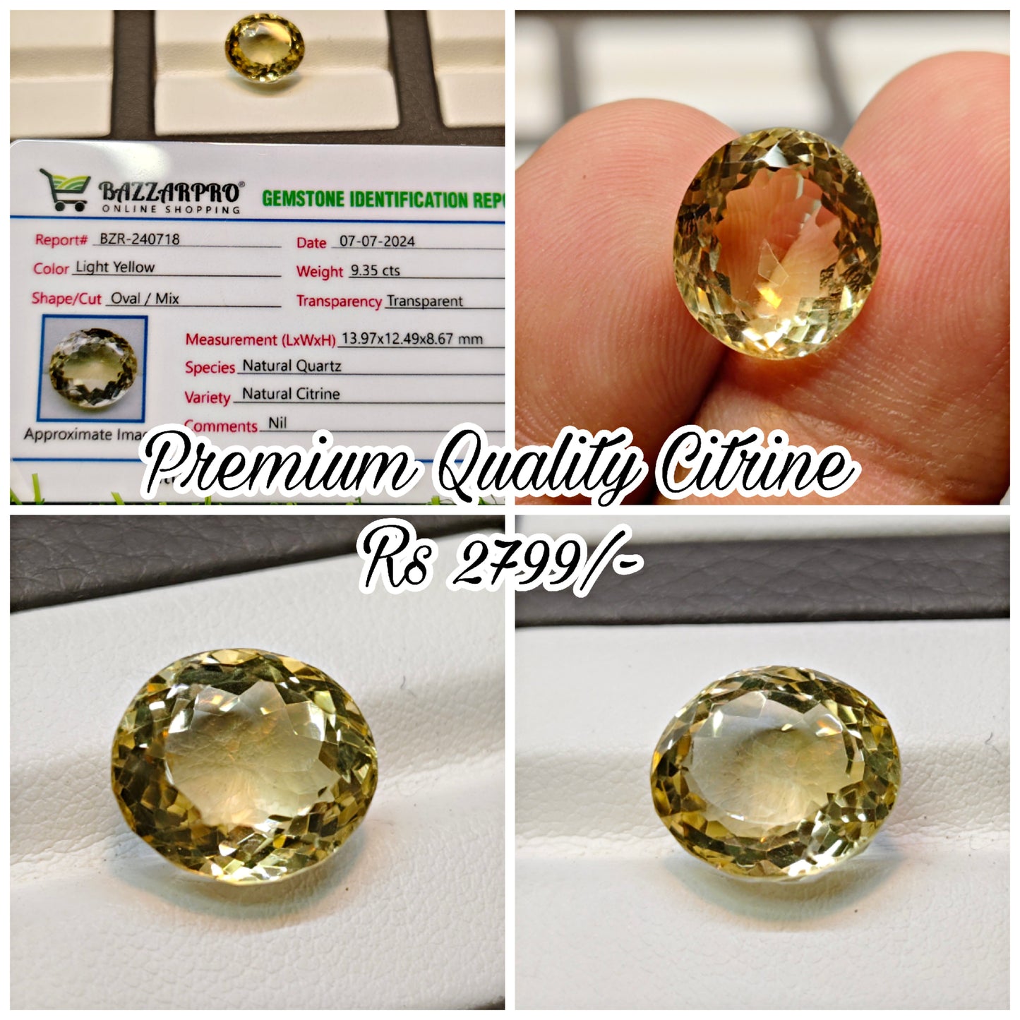 Natural Premium quality Citrine