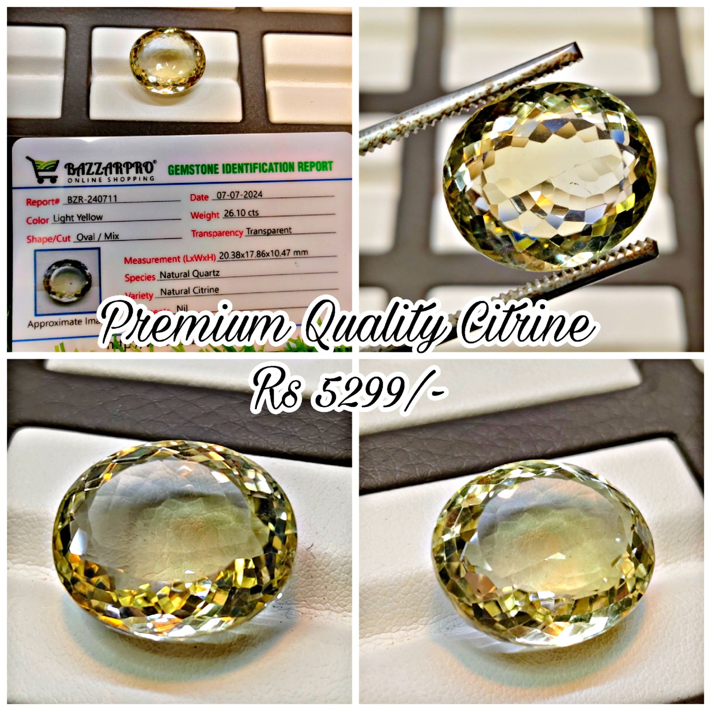 Natural Premium quality Citrine