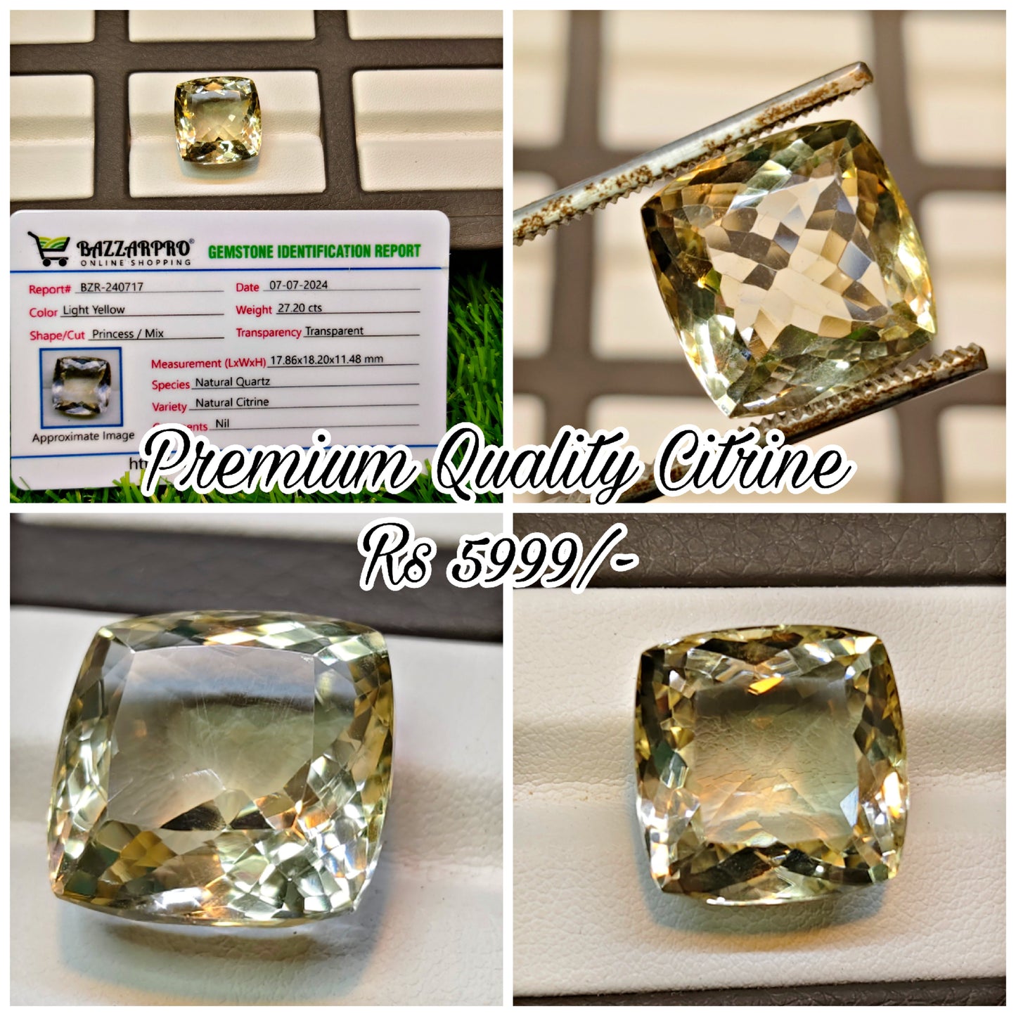 Natural Premium quality Citrine Stone