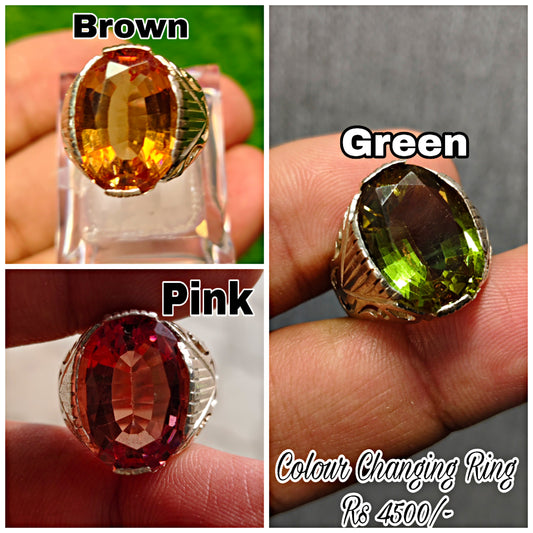 Natural Color Changing Ring