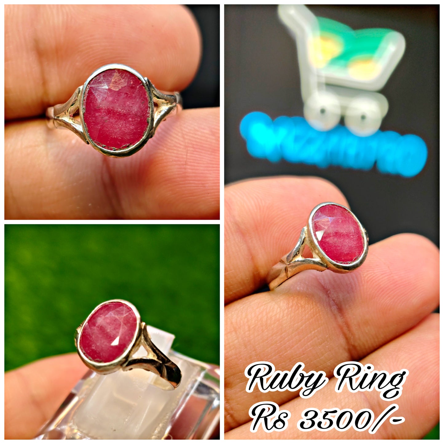 Natural Ruby Ring