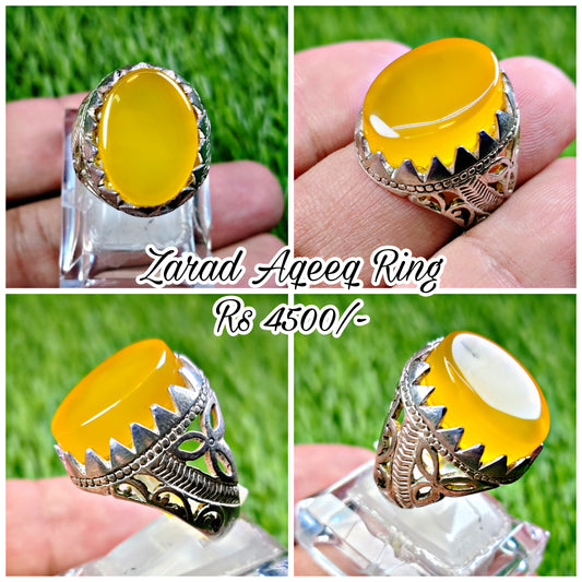 Zarad Aqeeq Ring