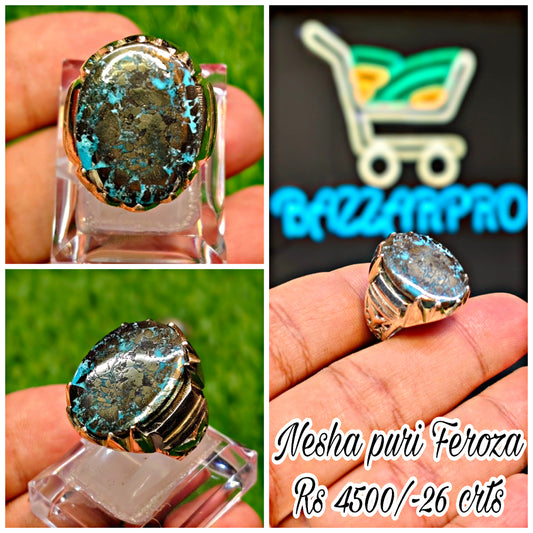 Natural Nisha Puri Feroza Ring For Men