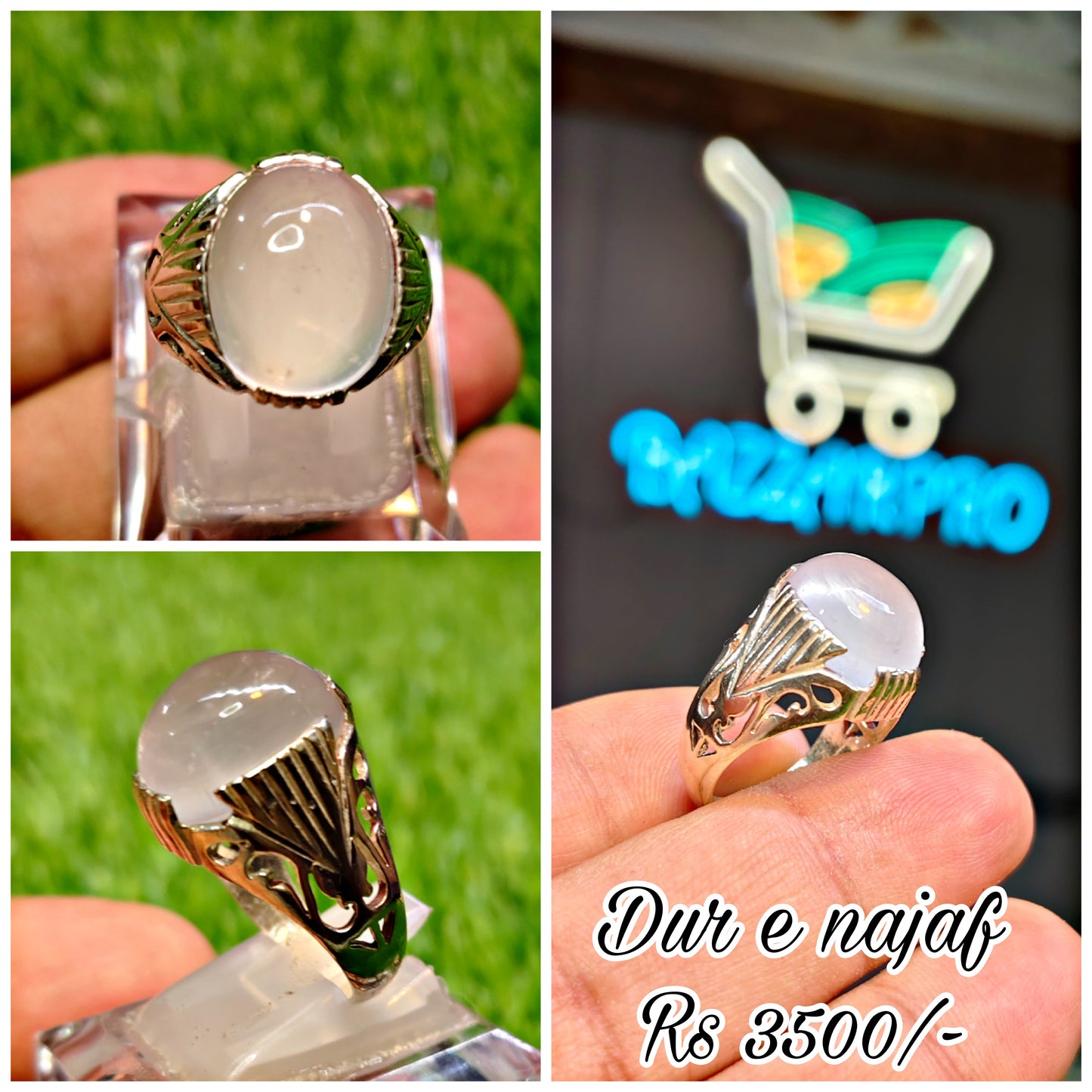 Natural Dur e Najaf Ring For Men