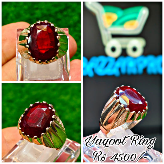 Natural Yaqoot Ring