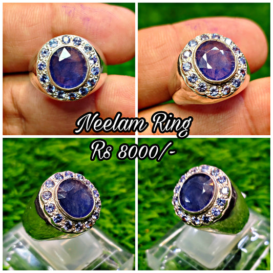 Natural Neelam Ring