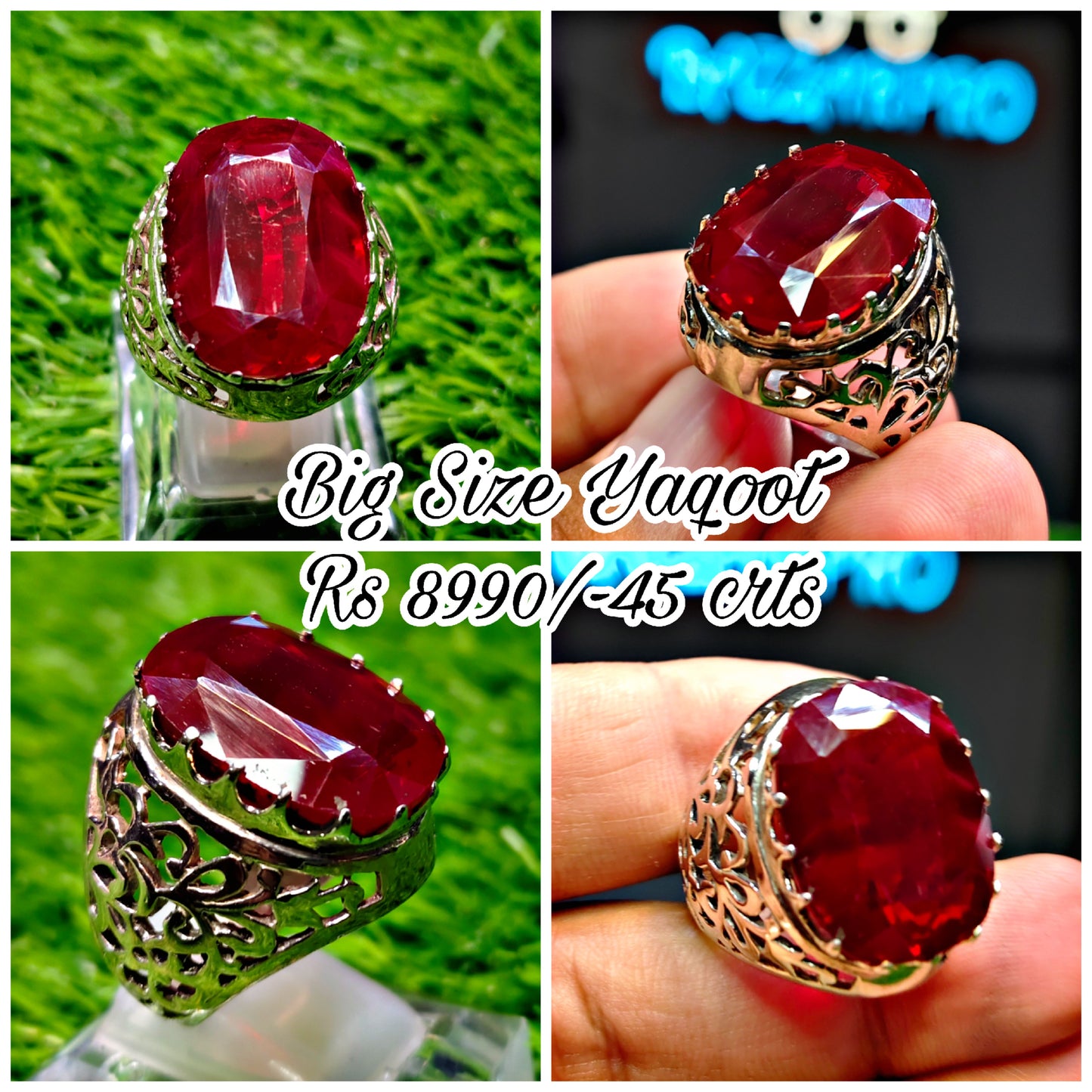 Natural Yaqoot Ring