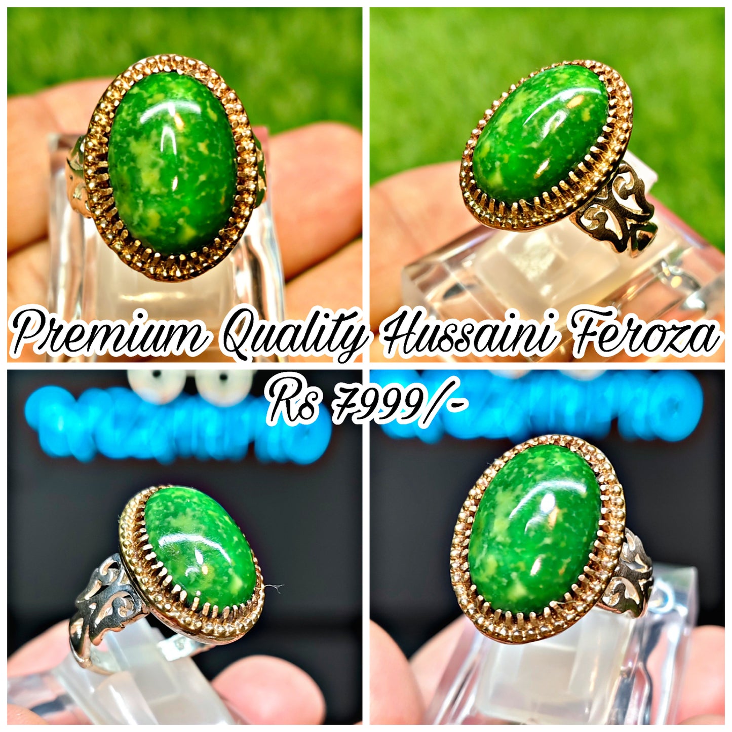 Premium Quality Hussani Feroza Ring