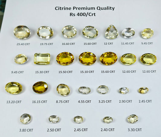 Citrine Premium Quality