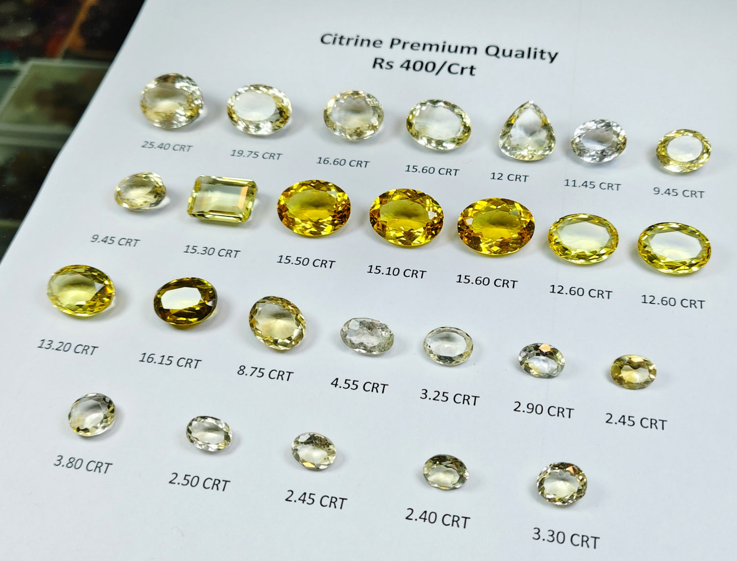 Citrine Premium Quality