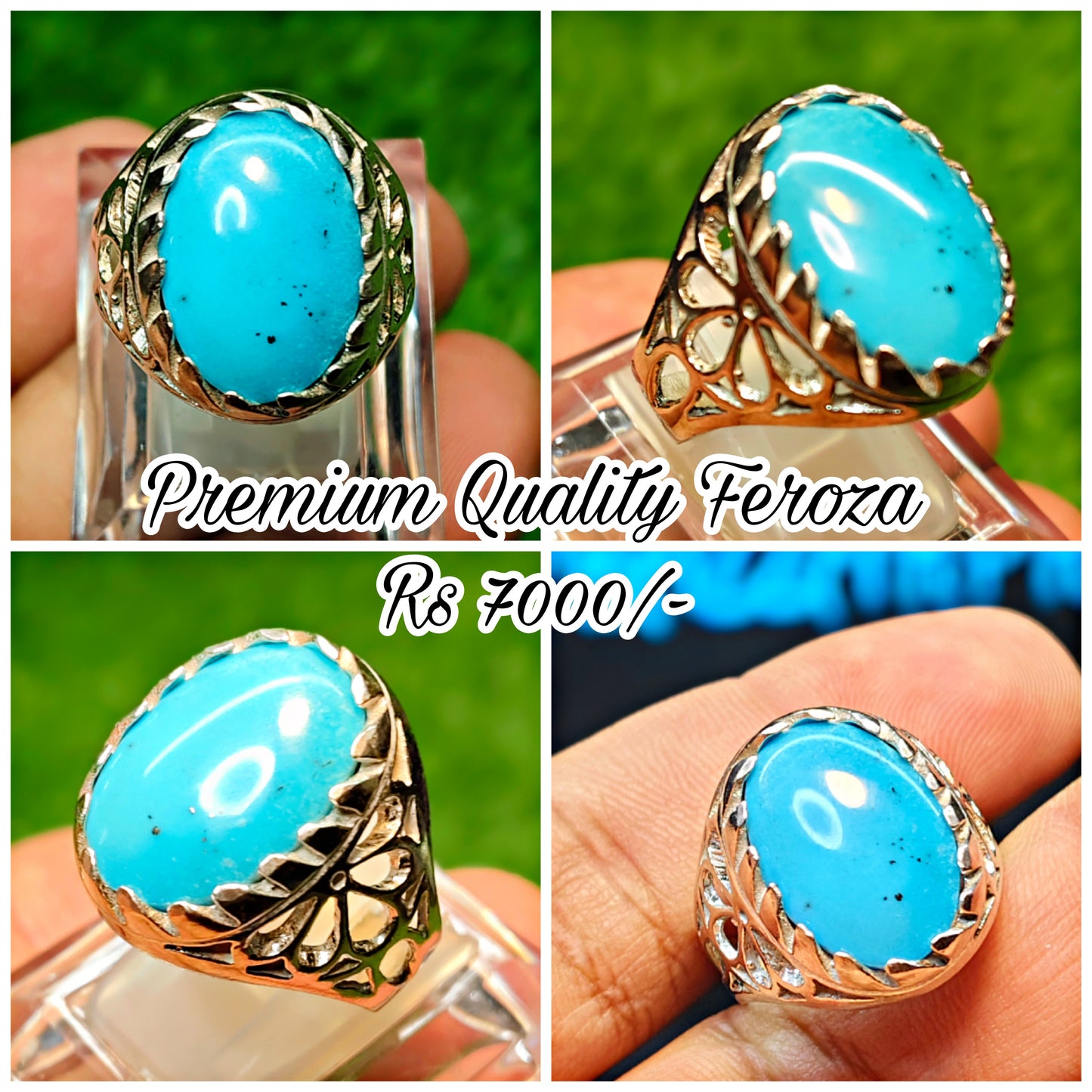 Premium Quality Feroza Ring