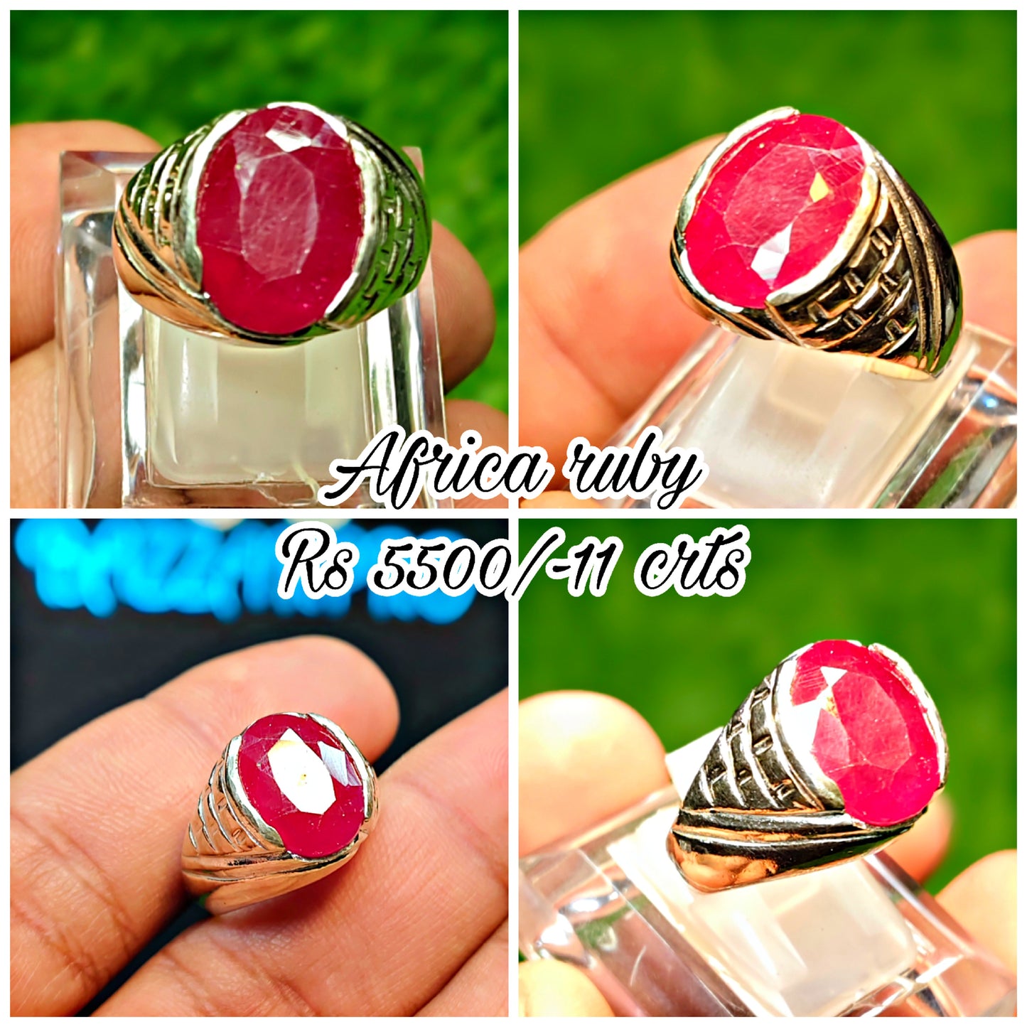 African Ruby Ring