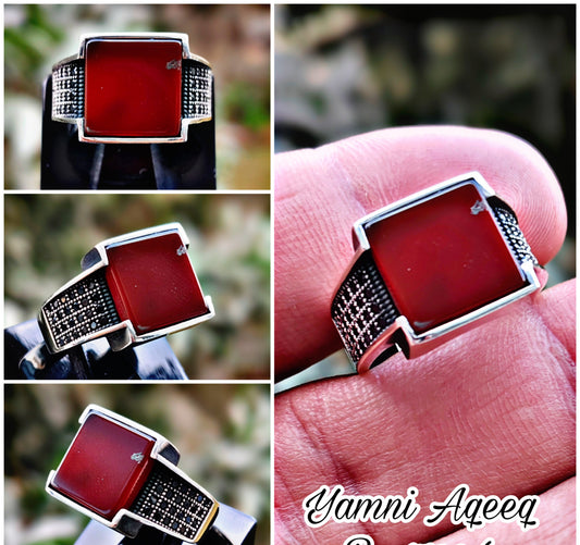 Yamni Aqeeq Turkish Ring