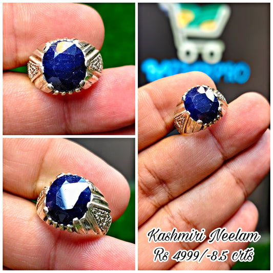 Kashmiri Neelam Ring