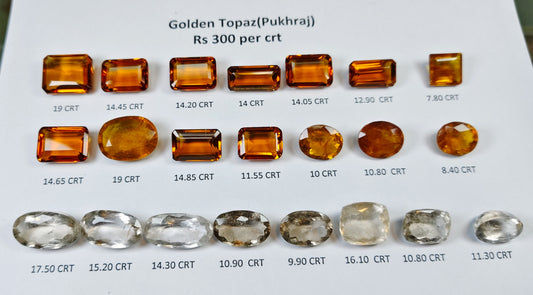 Golden Topaz (Pukhraj)