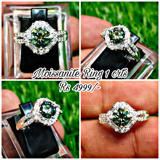 Moissanite Ring